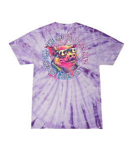 Little ShedHed Watercolor Pig T-Shirt